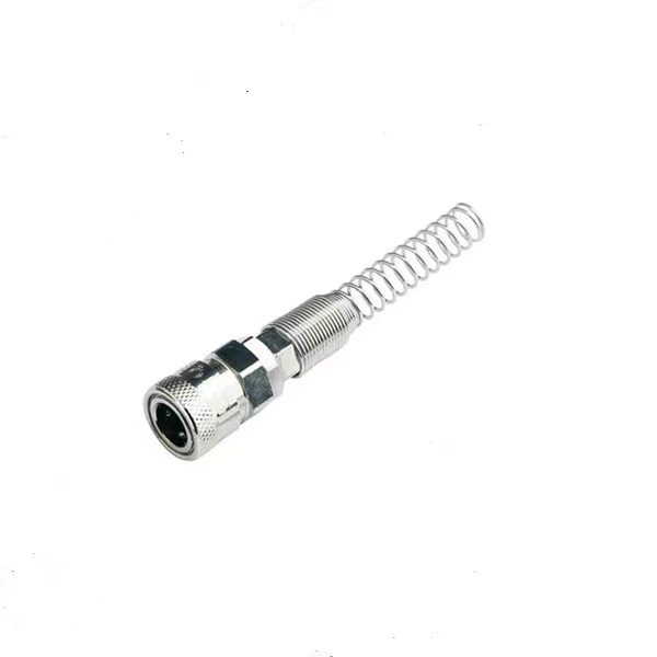 Brass Air Brake Hose Male Connector with Quick Coupler and Spring