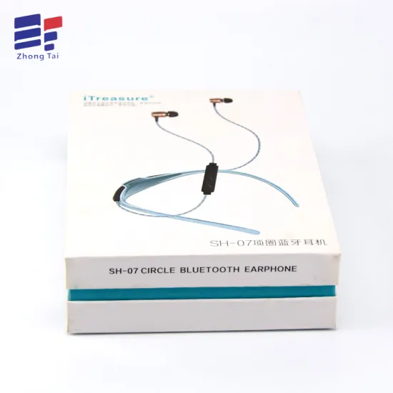 Custom earphone cardboard packaging box