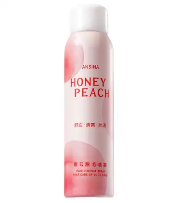 Wholesale Private Label Peach Scented Aerosol Hair Removal Spray - 150ml