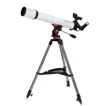 Professional Astronomical Telescope with F70070 PL Eyepiece, Red Dot Finderscope, and Alt-Azimuth Mount on Stainless Steel Tripod