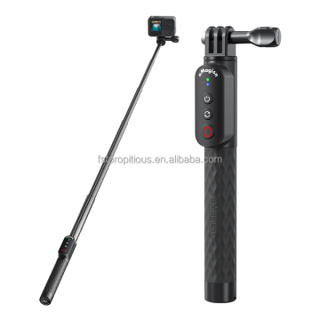 Amagisn Remote Control Waterproof Selfie Stick voor Insta360 GoPro &amp; Smartphones