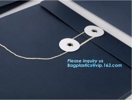 Kraft paper button closure envelopes a4 string envelopes, cardboard kraft paper envelopes packaging, envelope&emvelope&paper env