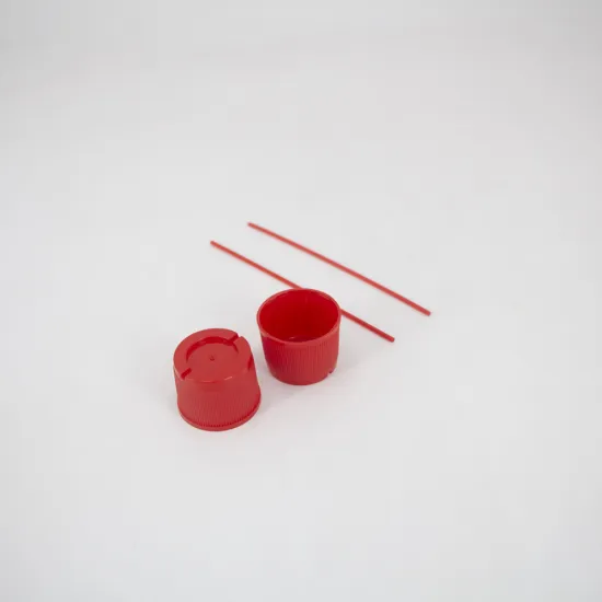 Plastic lid pipe for cleaner spray can