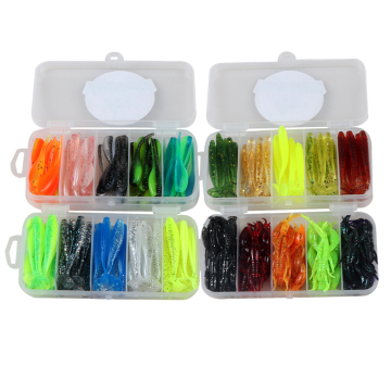 JOHNCOO Soft Bait Fishing Lures for Bass, Trout, and More