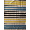 Stripe Design Rayon Challis 30S Light Printing Fabric