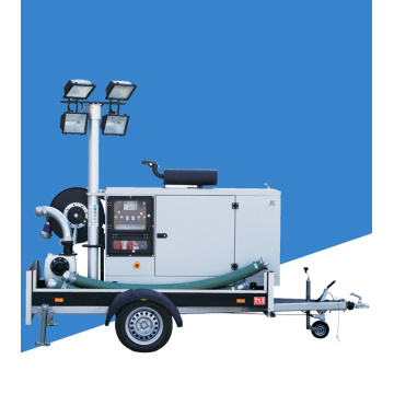 Mobile water pumping stations