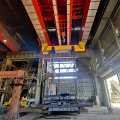 Specialized gearbox for casting cranes