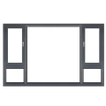 Casement Aluminum Alloy Frame Thermal Break Windows