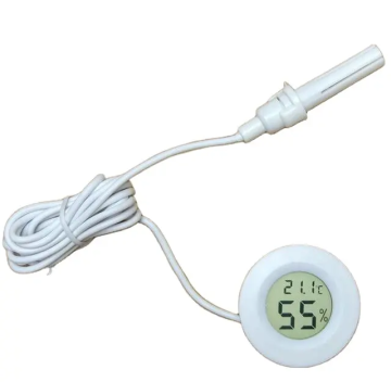 Mini LCD Digital Sensor Probe Thermometer Hygrometer for Freezer and Refrigerator