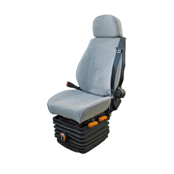 HC-B-16075: Bus Parts - Leather Driver Seat & Reclining Fabric Seats
