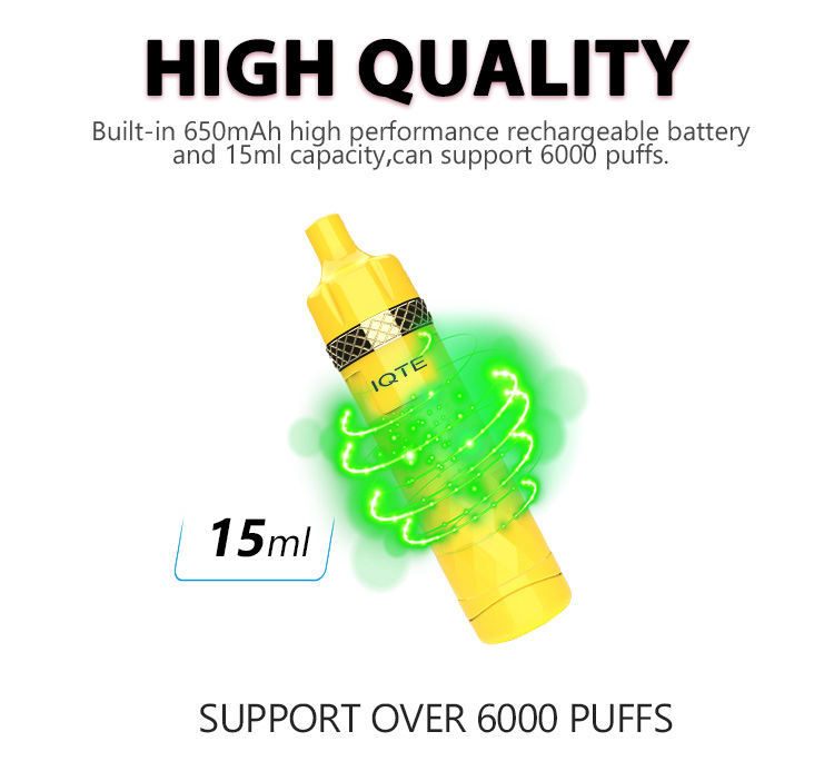 Iqte Shine 6000 Puffs Einweghütte