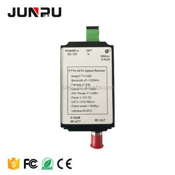 OEM CATV FTTH Optical Receiver Node with AGC and Pricing