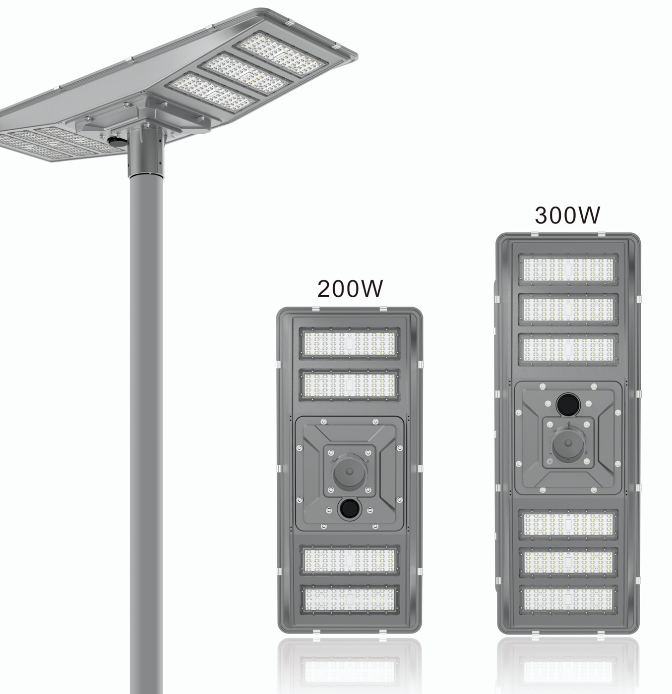 all in one solar street light