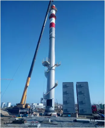 painting workshop exhaust chimney