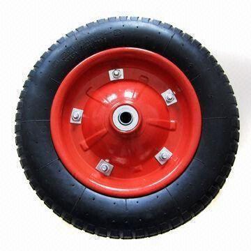 13 x 3-inch Air Wheel with Steel Rim, Ball Bearing and 210kPa Maximum Load