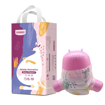 Pañales desechables al por mayor transpirables para bebés OEM