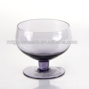 2015 new style High Quality Colored Glass Desert Bowl