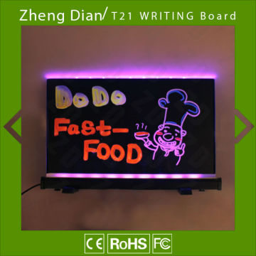[ZD]2014 Hangling illuminated led sign board