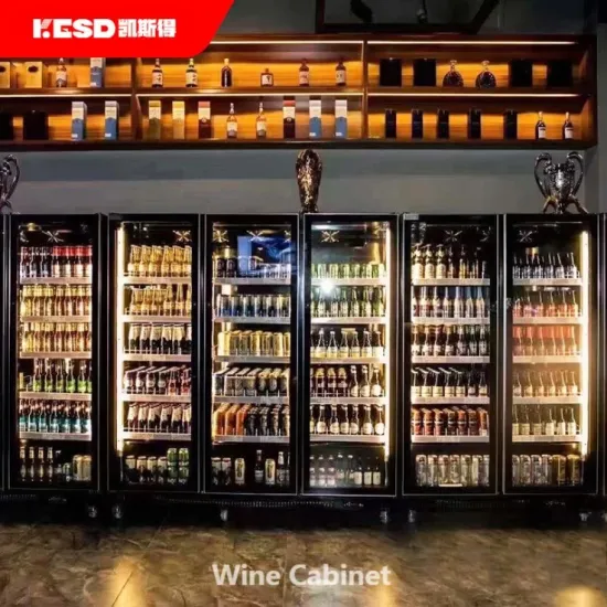 Factory Fan Cooling Multi-Usage Commercial Refrigerator Display Cooler for Supermarket