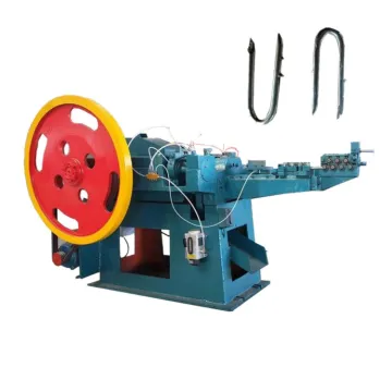 U Shaped Nail and Poultry Netting Staple Making Machine