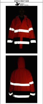 2014 lastest high quality raincoat glow in the dark