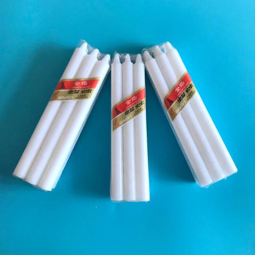 Billiga Dripless Large Long Burning Paraffin White Candles