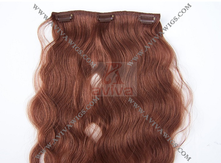 Clip Hair Extension (Body Wave-#33)