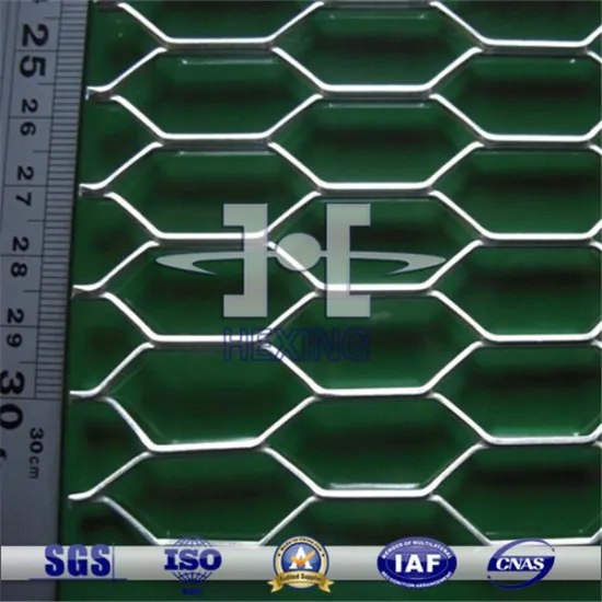 Hexagona Aluminum Expanded Metal Mesh