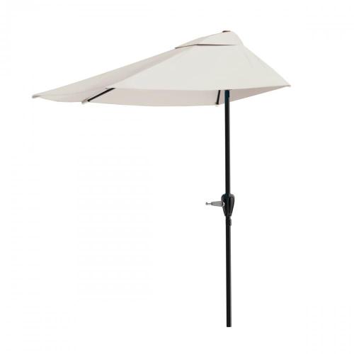 Outerlead 9 Foot Half Round Outdoor Patio Umbrella