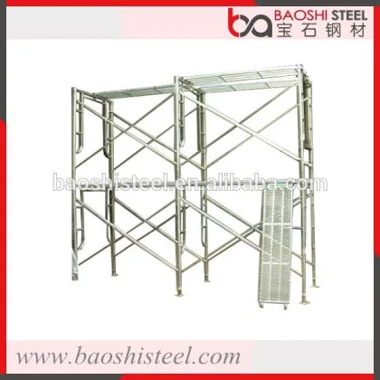 2015 new products galvanizing used construction scaffolding material