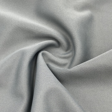 Tissu de jersey en polyester de couleur pure 100%