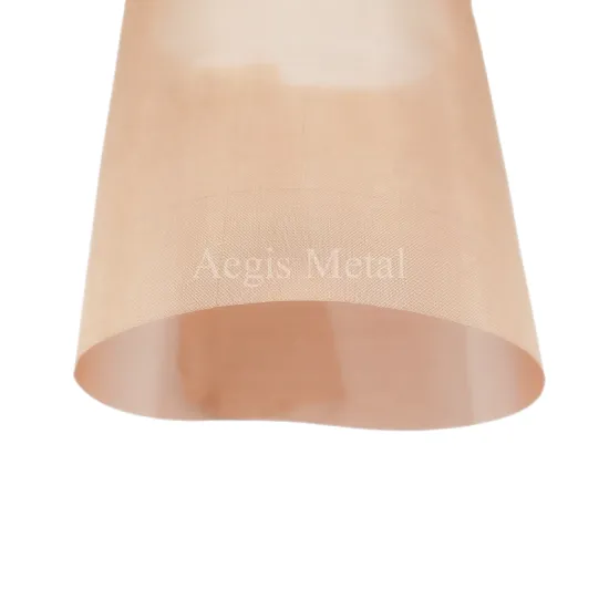 3630mm Ultra Width Phosphor Bronze Woven Wire Mesh Sieve Screen 30x30 to 80 Mesh