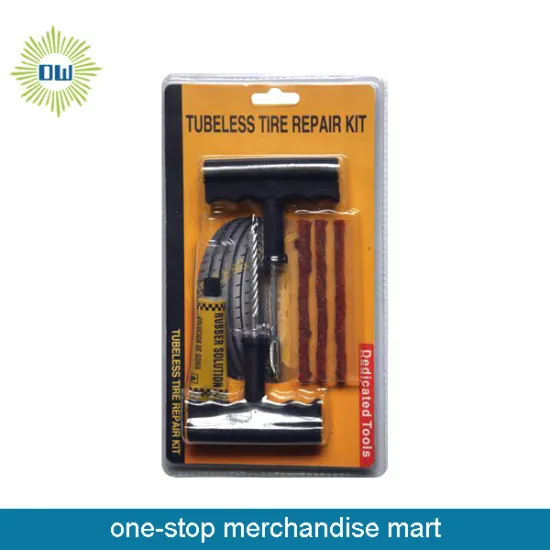 Tire Repair Plug Seal Insert Tool Kit