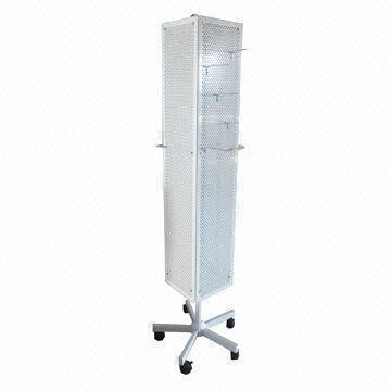 Retail Spinner Rack for Jewelry Display, Equipped with Hook