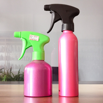 Direct selling cosmetic empty aluminum bottle pump sprayer