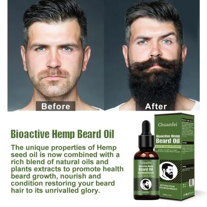 OEM Beard Oil: Natural Moisture and Softening Beard Growth Oil