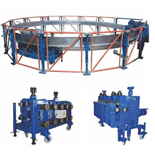 Graansilo die machine / spiraalvormige staalsilo machine maken