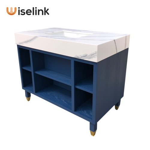 Wiselink с твердой поверхностью тщеславие для ванной комнаты