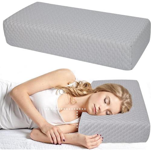 Серый многофункциональный прямоугольный охлаждающий кровать подушка