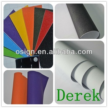 High quality 1.52x30m glitter vinyl car sticker with air free bubble