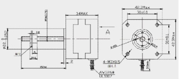 17HSL hybrid linear motor