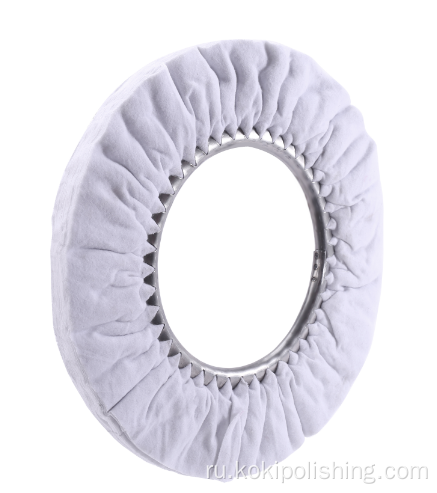 Белое зеркалополирующее колесо
