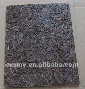 Natural China coconut shell mosaic indoor and outdoor wall tile
