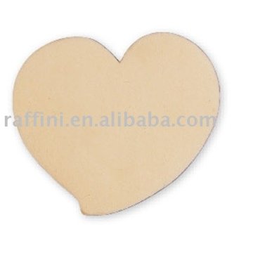 Heart-shape cosmetic puff