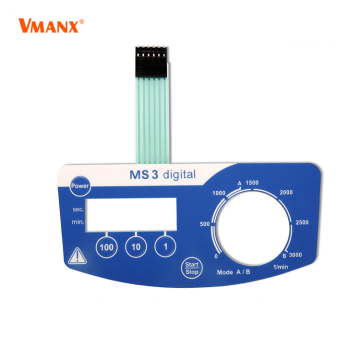 New Design Embossed Membrane Switch