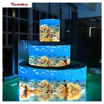 Sinico Indoor Curved P1.25 LED Display ที่ยืดหยุ่น