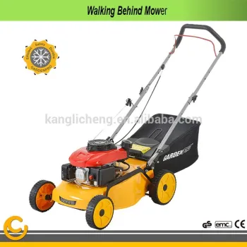 Petrol Gasoline Hand Push Garden Lawn Mower 16inch