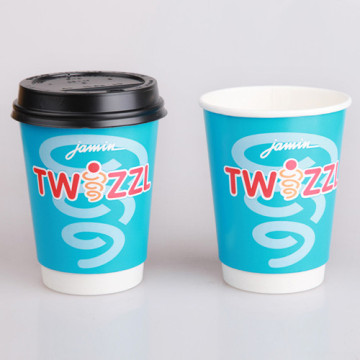 Hot Drinking Disposable Double Wall Paper Cups