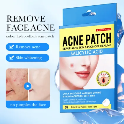 Invisible Acne Patches: Hydrocolloid Acne Removal and Repair