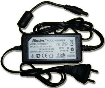 Switching Power Supply for Desktop at 12V DC 2.0A and 24W Adapter (RX-PS24-12)